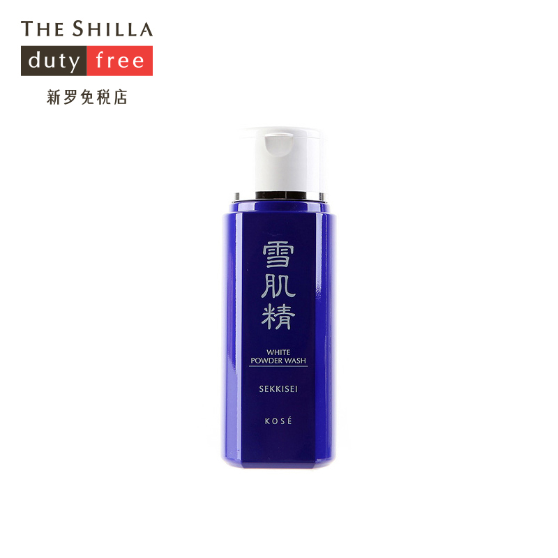 [新罗免税店]Kose/高丝 雪肌精靓白洗颜粉100g补水保湿护肤美白
