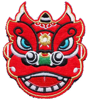 Golden Thread Embroidery embroidered facial recipes appliqued (red) cloth with a broken hole and an embroidered stamp embroidered octopus can be set