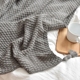 Nordic dứa mẫu bông màu ba chiều chăn đan bông chăn điều hòa không khí giản dị sofa chăn ngủ trưa - Ném / Chăn chăn lông cừu tự nhiên Ném / Chăn