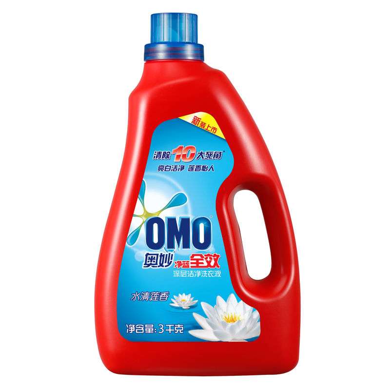 【苏宁易购】奥妙净蓝全效水清莲香深层洁净洗衣液3KG