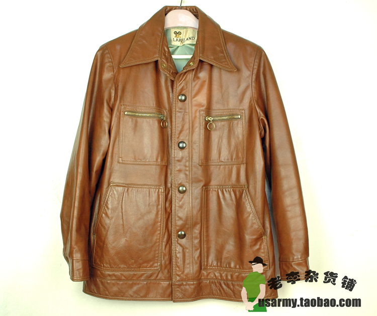 LAKELAND American vintage leather jacket leather jacket used