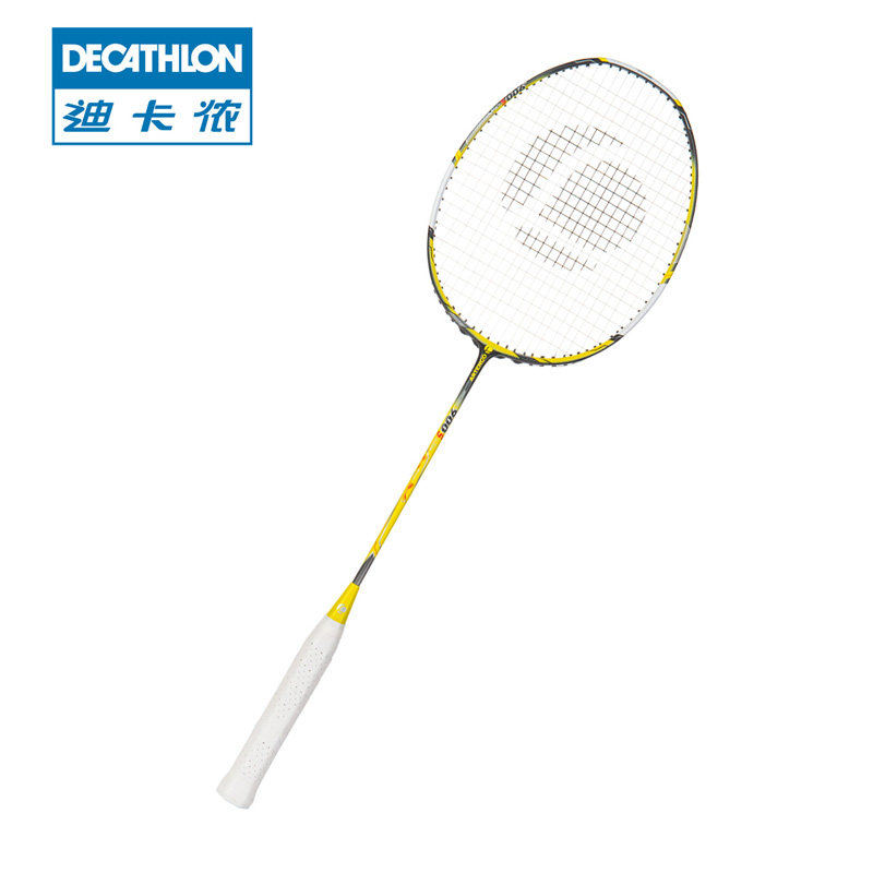 迪卡侬 羽毛球拍全碳素4U进攻型t头超轻减震特价单拍9 ARTENGO