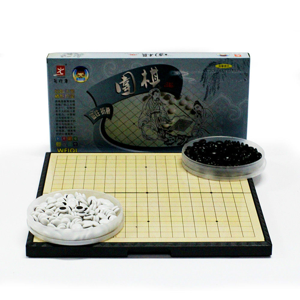 Forerunner F-5 Magnetic Go Backgammon Magnetic Go Chessboard Set Folding Portable