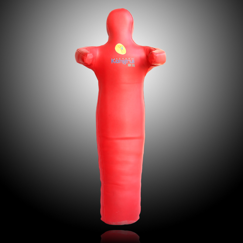 Kangrui wrestling dummy simulation leather straight curved arm cloth man scheduled Sanda judo jiu-jitsu training 20-80KG