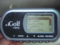 Second-hand New Zealand iGolf golf global positioning GPS iGolf NeoGPS IG-850 English machine
