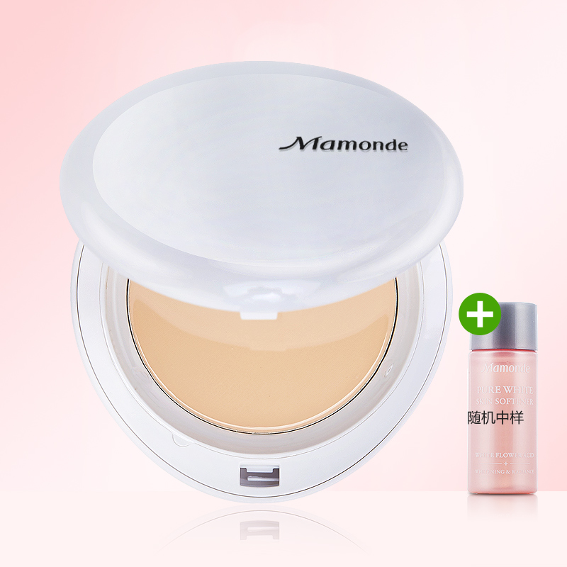 梦妆粉饼 智臻防晒粉饼SPF30持久定妆遮瑕轻盈保湿细腻彩妆正品