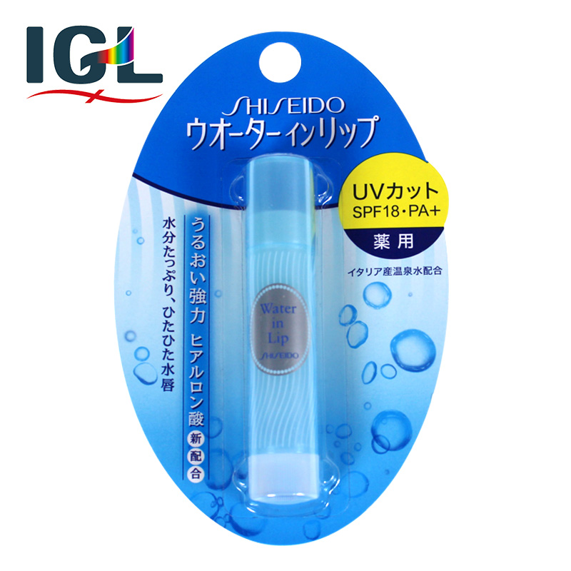 【直邮】 资生堂水润唇膏防晒型3.5g SPF18/PA+ 保湿 去唇纹
