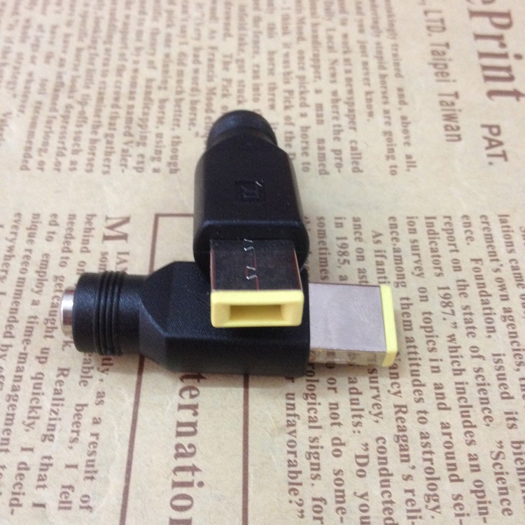 New Lenovo adjustable power supply connector 5 5x2 1 turn square connector square hole with needle