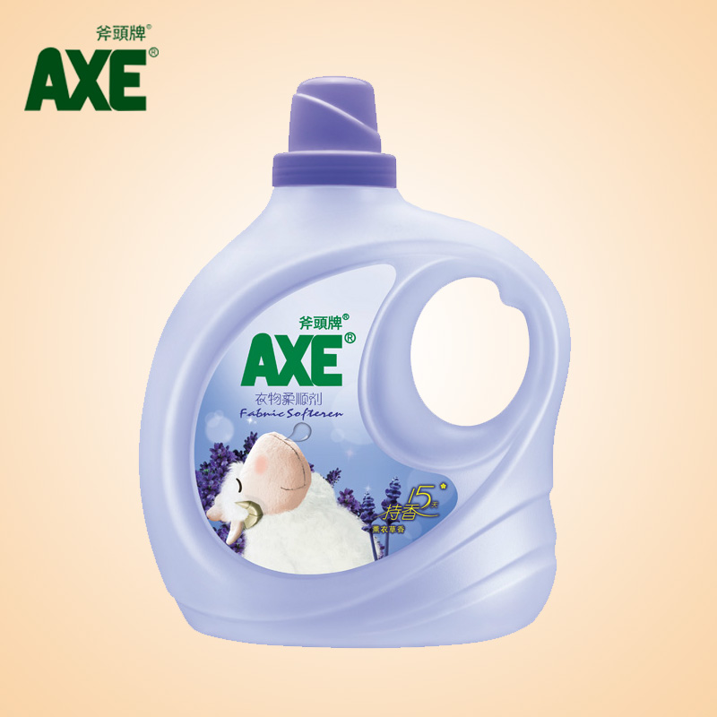 AXE斧头牌 衣物柔顺剂薰衣草香3L/瓶