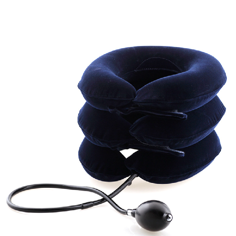 【官方货源】鱼跃 颈椎牵引器 B型 家用充气式颈托颈椎酸痛治疗仪