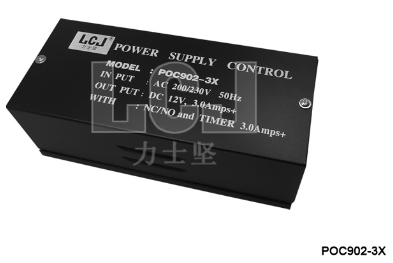 LCJ Lishijian power supply POC902-3X access control power supply electric plug lock magnetic lock power supply controller