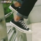 Ono INK Converse Converse 1970s Bản sao Giày đế thấp màu đen tiêu chuẩn của Samsung 144757c sneaker nam Plimsolls