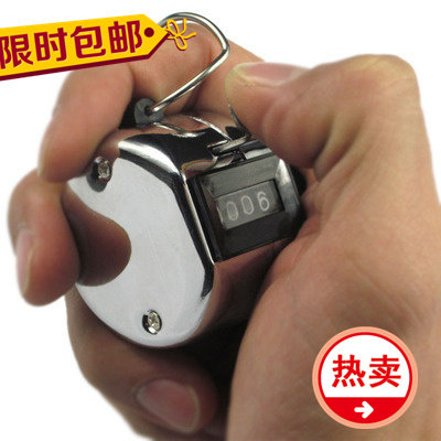 (two) high quality metal mechanical manual counter chanting Buddha counter counter