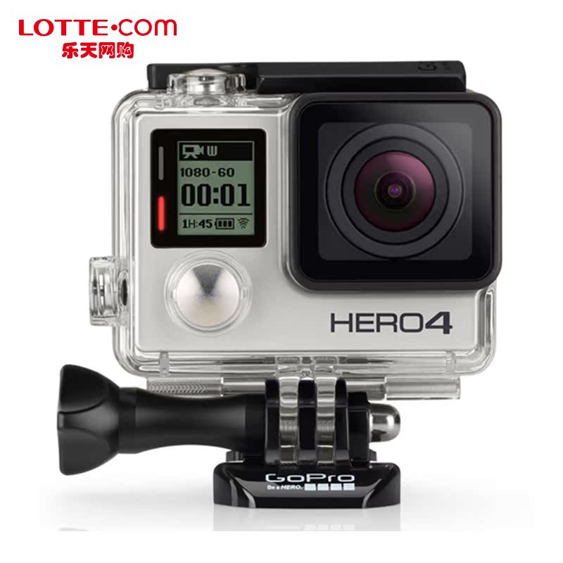 乐天网购GoPro HERO 4 SILVER户外运动摄像机微型高清车载录像