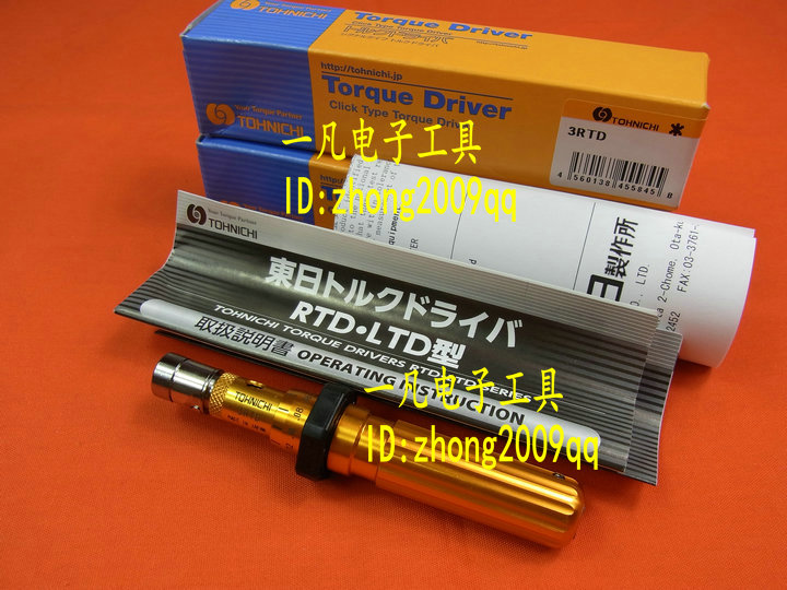 3RTD Torque meter Manual torque screwdriver TOHNICHI RTD30CN Original