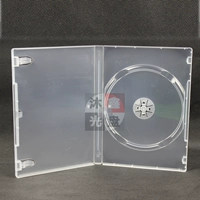 55 грамм длинного квадратного диска установленного CD DVD -коробки прозрачная одноподневатая коробка для хранения CD CD Box с мембраной можно вставить