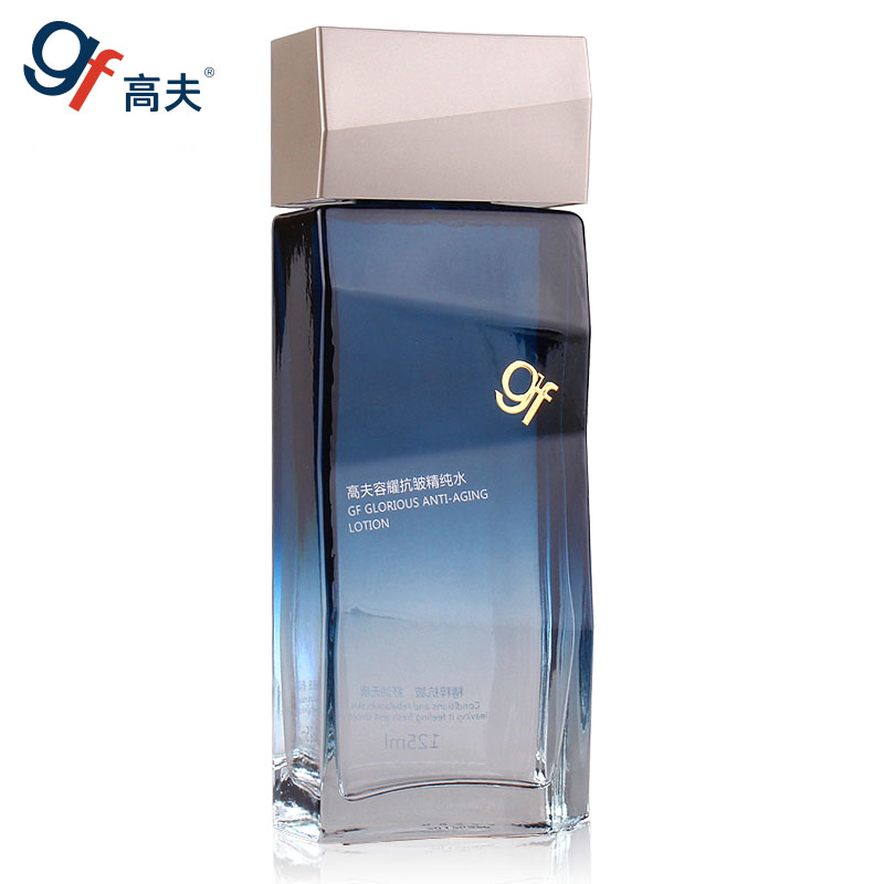 gf/高夫男士容耀抗皱精纯水125ml 爽肤水 控油保湿补水收细毛孔