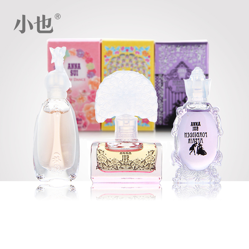 Anna sui/安娜苏女士淡香水Q版3件组合持久留香清新正品生日浪漫