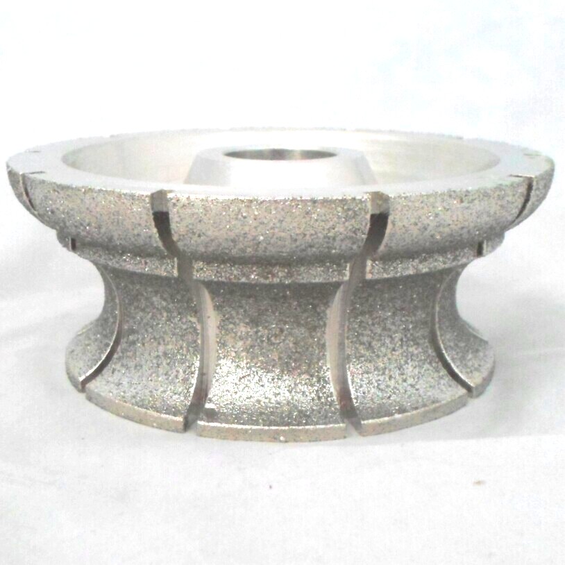 5 cm - 21 edge plating wheel stone grinding machine knife - head quartz stone - stone - side knife