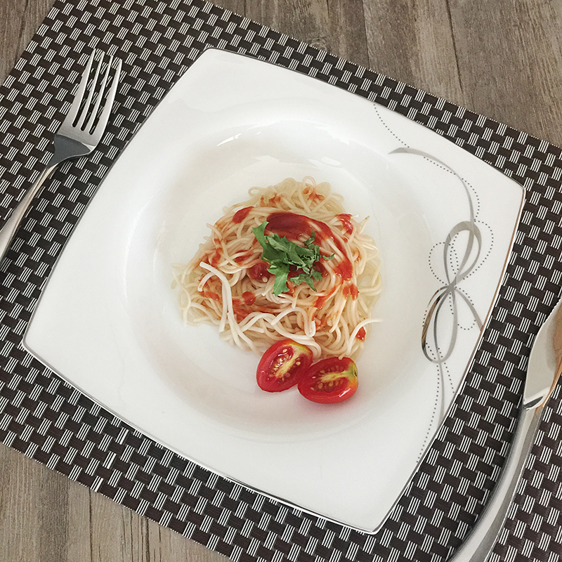 Western soup plate deep dish Western - style food tableware ipads porcelain child pasta salad dish restaurant to purchase wholesale