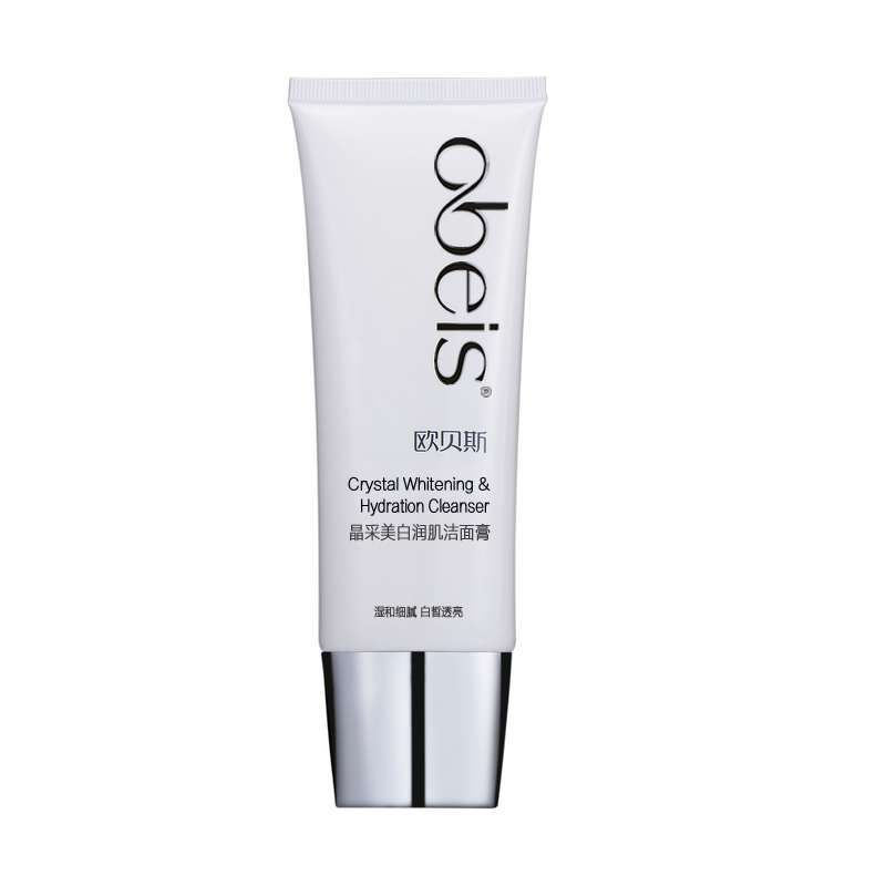 obeis/欧贝斯包邮 正品 晶采美白润肌洁面膏 110g 清除油脂暗沉