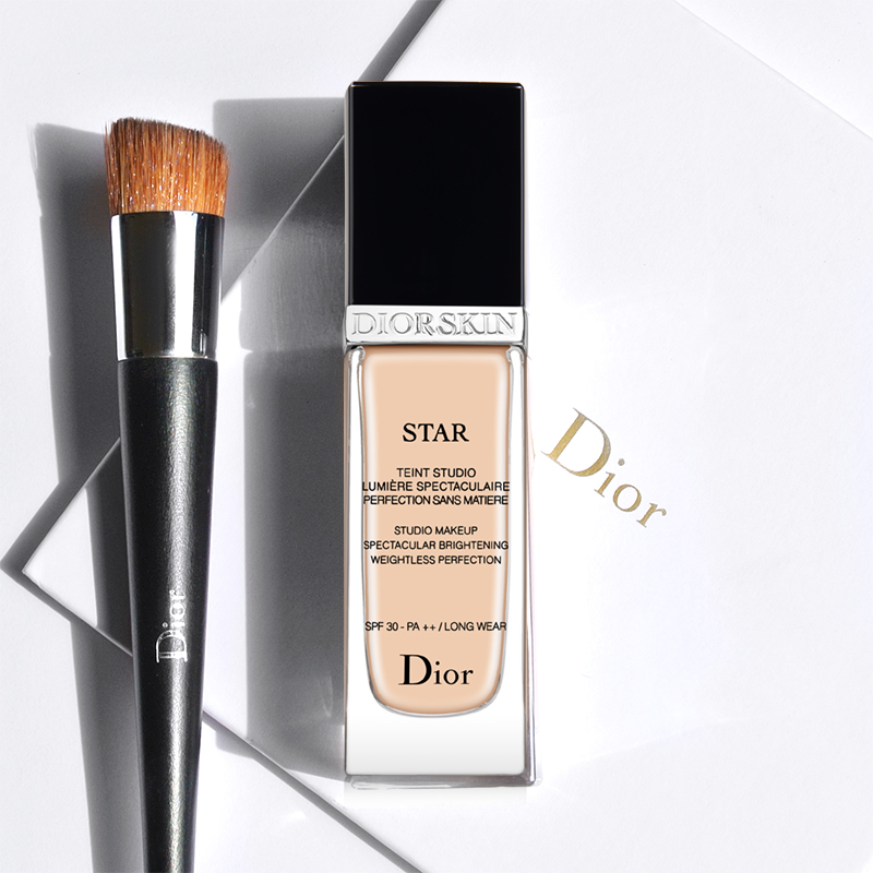 Dior/迪奥凝脂星光亮妍粉底液 30ml STAR 2015新款 卓效持久亮采