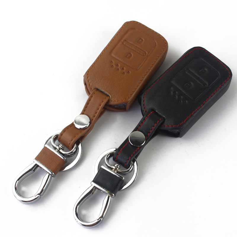 本田杰德钥匙包 2015款CRV钥匙套 XRV 15缤智 汽车专用遥控套真皮