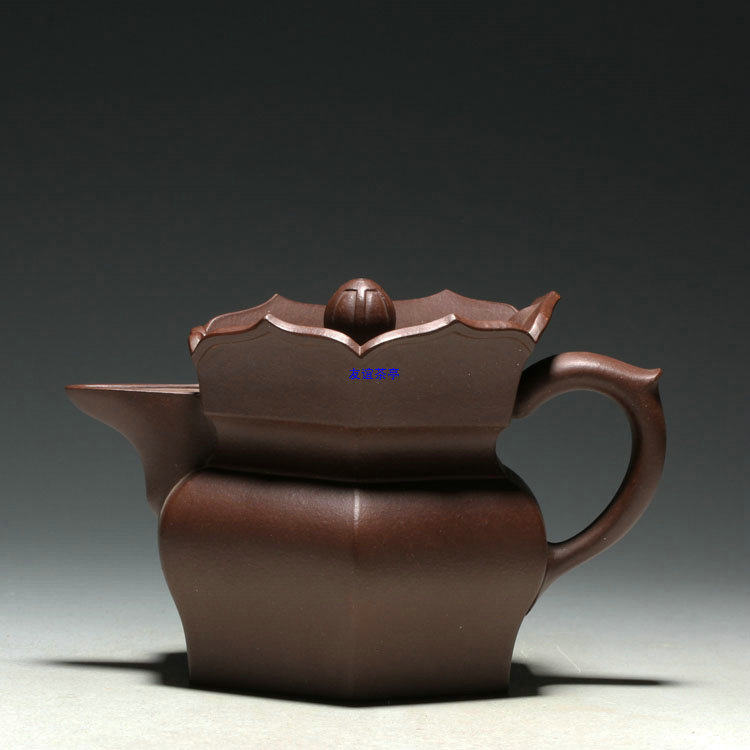 高茶壺 金樽』精品重器贵姬红·240cc·嵇芳制- 壺堂砂影宜興紫砂壺——China