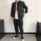 Bản gốc mùa đông mới cá tính dây kéo áo ngắn Nhật Bản retro hit màu áo bóng chày cotton nam áo khoác nam thủy triều