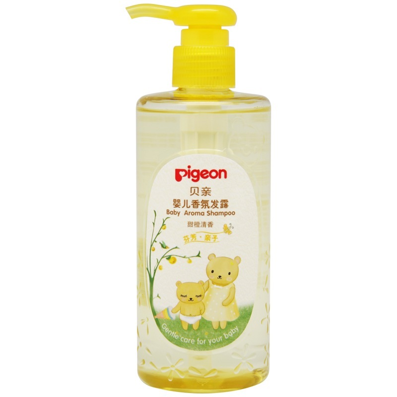 贝亲香氛发露（甜橙清香）300ml 新生儿洗发水洗发精 IA143