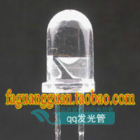 Hot sell 40k 5mm f5 white light high bright short footed LED lamp Pearl LED lamp with plenty of spot