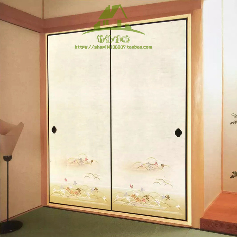 Bamboo Yard and room Imports Fukima paper Painted Paper Fumar Tatami Wardrobe Door Ramen Special Paper 620