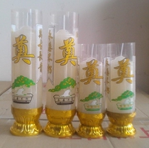 Self-produced and sold paraffin candles red and white candles red and white candles various types of candles