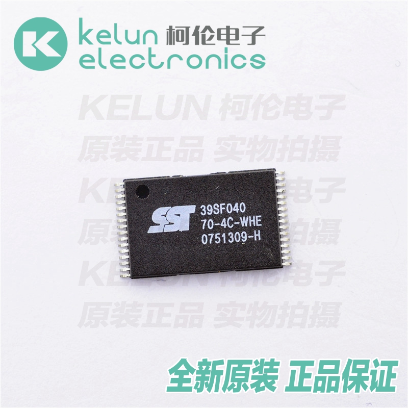 Kören Electronics SST39SF040-70-4C-WHE 32TSOP SST memory integrated circuit IC