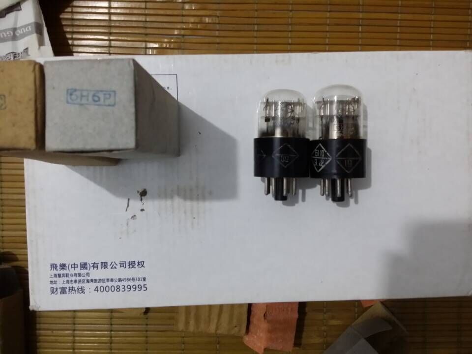 Brand new Nanjing 6X6C vacuum tube 6H6P vacuum tube 6H6 vacuum tube