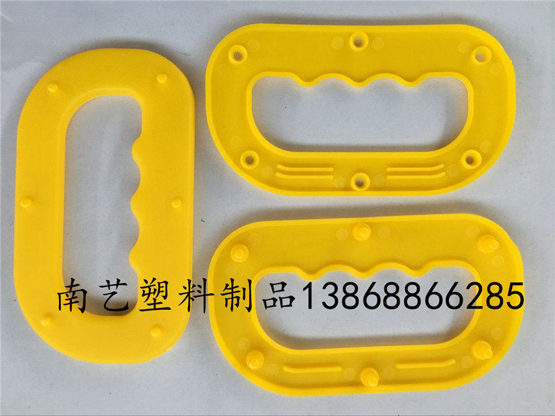 Manufacturer direct sales thickened rice bag buckle hand thickened with increased buckle hands six holes buckle hand plastic lifting buckle bag carrying buckle
