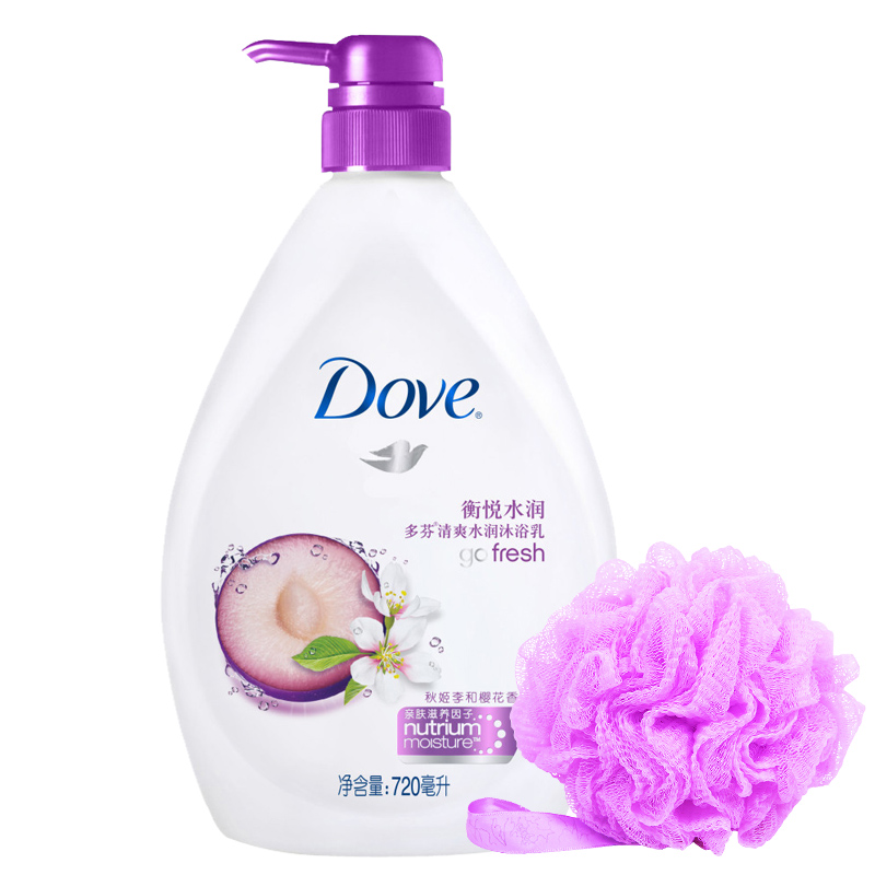Dove/多芬沐浴露衡悦水润滋养美肤沐浴乳720 保湿包邮