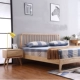 Bắc Âu tro gỗ Nhật Bản giường gỗ Nhật ký 1,8 m 1,5 m giường đôi giường cưới gỗ màu chủ phòng ngủ - Giường giường 2mx2m2 Giường