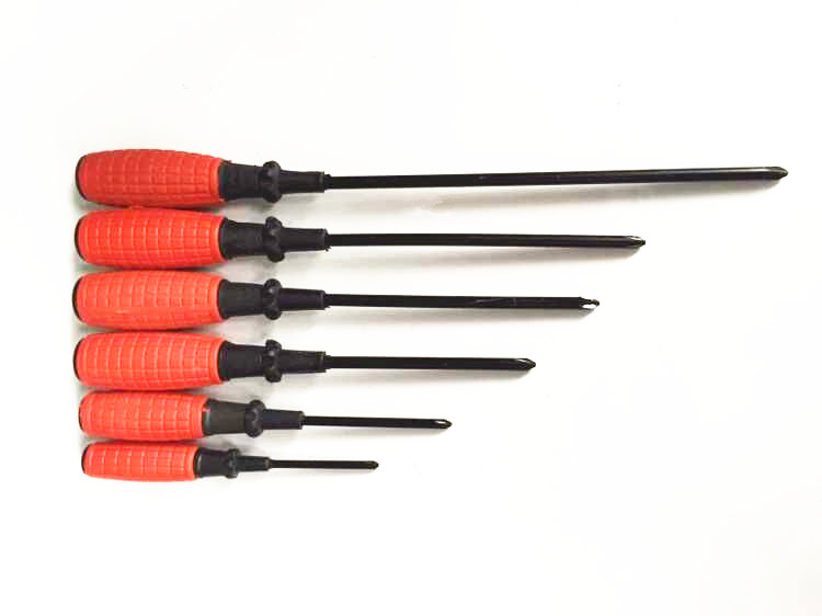 Anti-slip red hand thunderhandle screwdriver screw screwdriver screwdriver screwdriver Specifications complete manufacturer Pato direct sale price