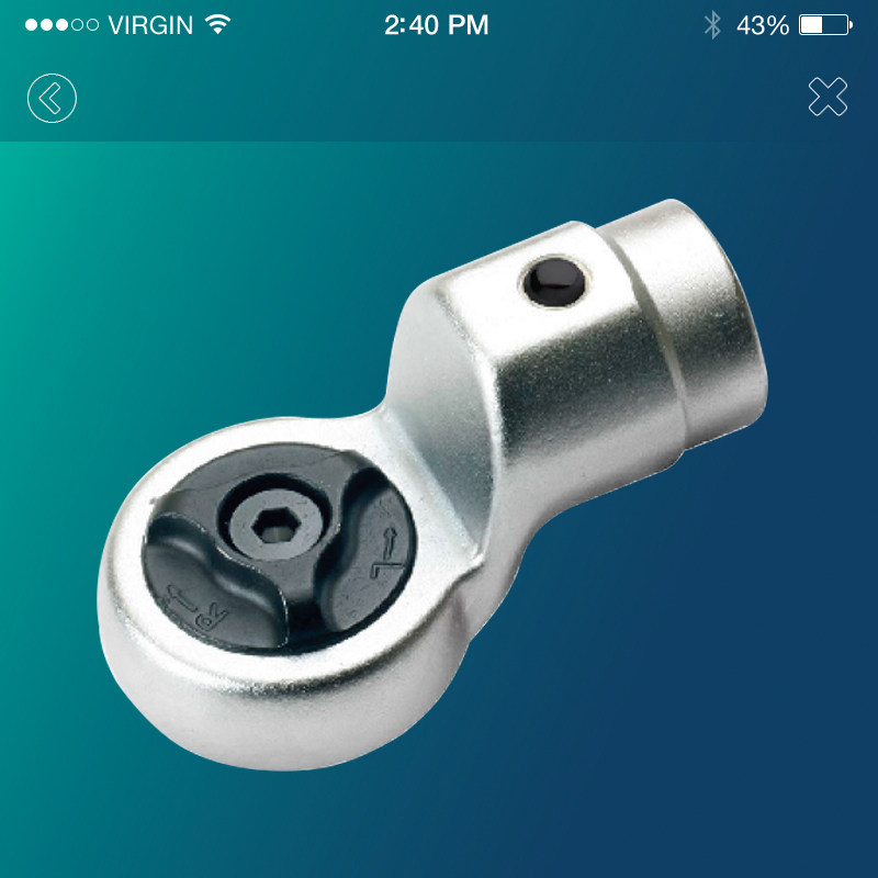 Taiwan original Loaded Import Round Connector With Exchangeable Head Torque Wrench Wrench Head Ratchet Head Co-Shida Style