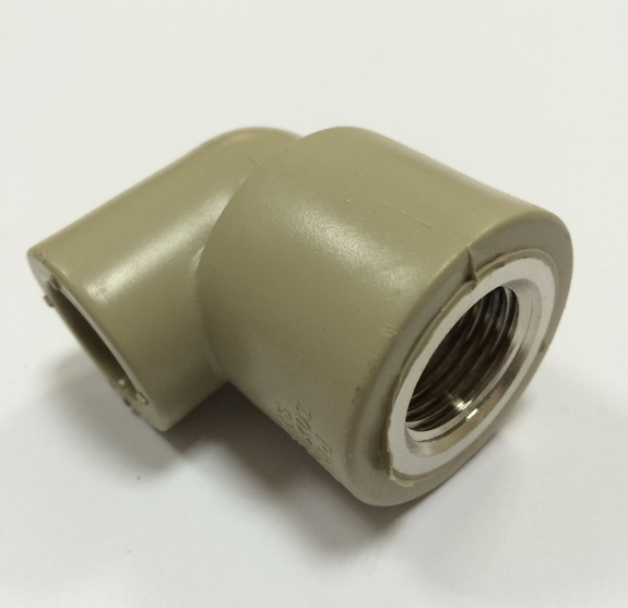 PPR water supply 25MM*Rc3 4 inner thread elbow 25mm*6 pencil PPR bronze corner bend