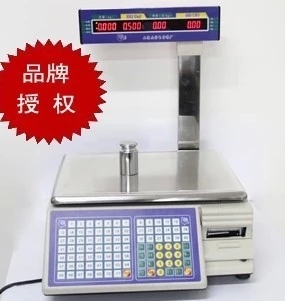 Shanghai Dahua barcode scale cashier scale electronic scale TM--30A tm-15a printing weighing 30kg15kg label scale