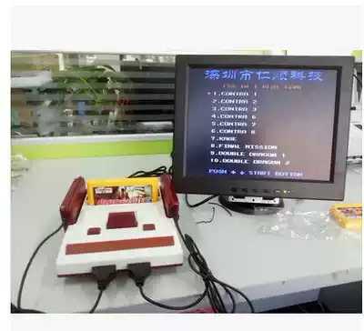 New high-quality FC game machine 15-pin red and white machine spike bully export quality special promotion