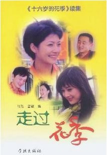DVD version (Walk Through the Flower Season (Sixteen-year-old Flower Season sequel)) Ji Xueping 22 episodes 3 discs