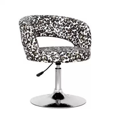 BAO WEN cloth computer chair office casual coffee chair hairdressing chair nail bar backrest chair