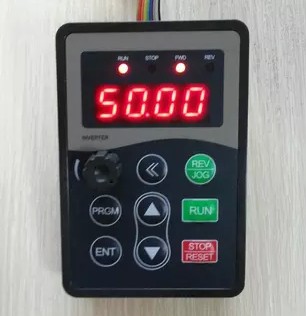 Frequency converter throttle frequency modulation operation set control panel RUN STOP RST high quality