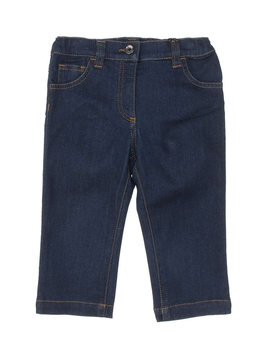 Dolce&Gabbana 深蓝色直筒九分牛仔裤