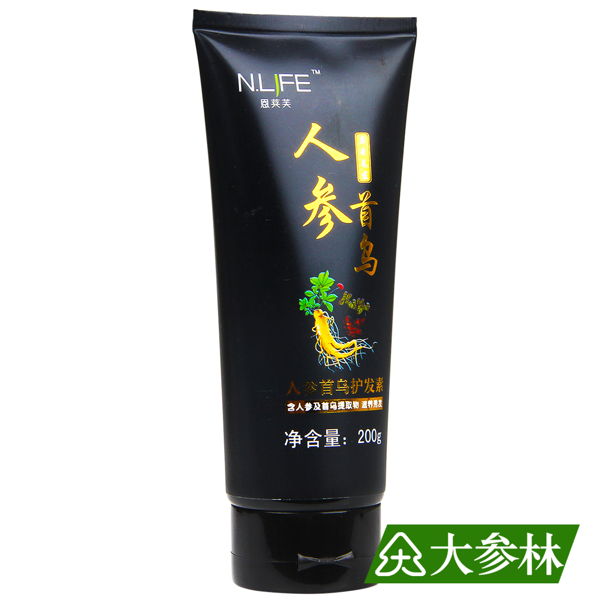 新参活 人参首乌护发素 200ml