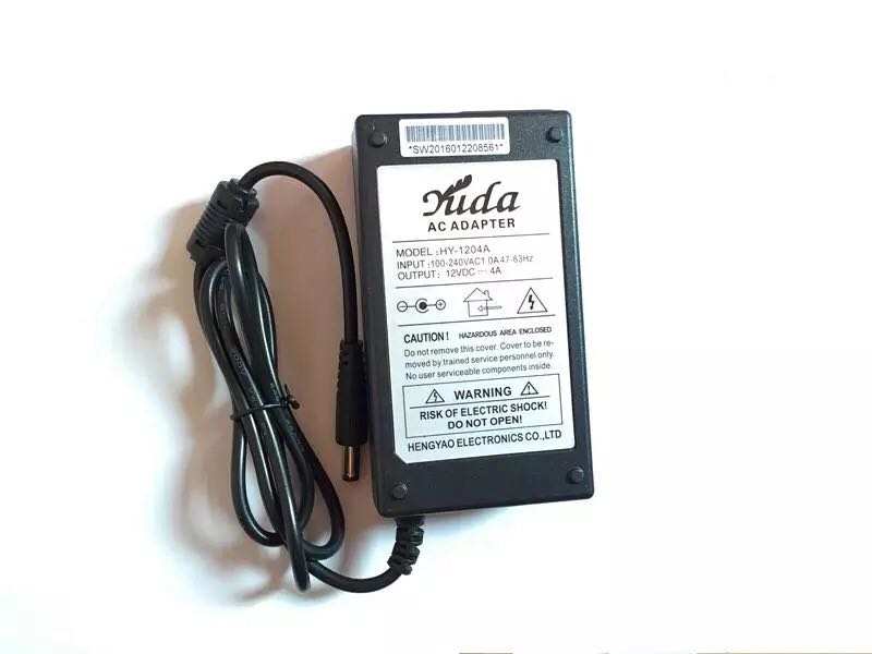 HY-1204A power adapter 12V 4A LCD monitor Yuda power cord transformer