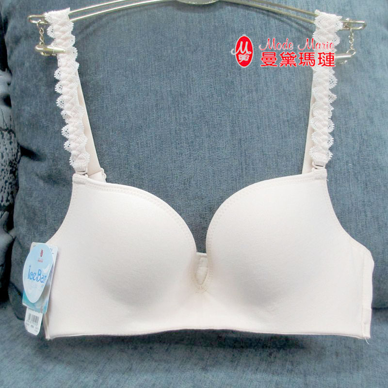 Taiwan mademalian U-shaped beauty back comfortable breathable traceless smooth solid color assembly cup bra R964061